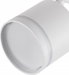 Трековый светильник однофазный Escada 20009 1x15Вт GX53, металл, белый матовый (220V, круглые)