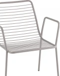 Стул с подлокотниками Дели металл серый Stool Group (арт.УТ000039266)