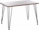 Стол STAR ЛДСП/металл, 110х70х75 см, сонома топ/черныеножки Tetchair 19241