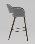 Стул барный Stool Group Саймон велюр тёмно-серый УТ000025180