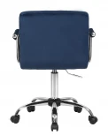Офисное кресло для персонала TERRY (синий велюр (MJ9-117))
