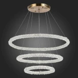 Подвесной светильник ярусный Avana SL6110.203.03 ST Luce (регулировка яркости, LED, 220V, пульт управления, на тросе, кольцо)