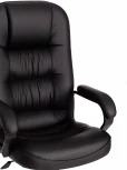Кресло СН9944 (22) хром кож/зам, черный, 36-6 Tetchair 19467