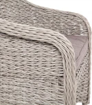 "Равенна" плетеное кресло из искусственного ротанга (гиацинт), цвет серый 4SIS арт.УТ-00003009