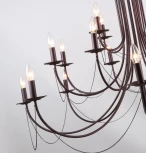 Подвесная люстра F-Promo Plini 2590-20P (220V, на цепи, свеча)