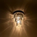 Настенный светильник каскадный Citilux Мартин CL332431 (220V, хрусталь)