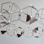 Подвесной светильник светодиодный Eurosvet Uma 90369/15 черный жемчуг (220V, на тросе)