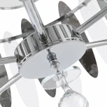 Потолочная люстра хрустальная на штанге Arte Milano Sorrento-3309 373309/6/80/470 CR (220V)