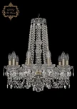 Подвесная люстра Art Classic 11.11 11.11.10.195.h-63.Br.Sp (220V, хрусталь, на цепи, подсвечник, свеча)