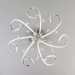 Потолочная люстра Eurosvet Irvine 90106/7 хром