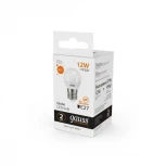 Лампочка светодиодная шар белая колба E27 12 Вт 880 lm 3000K теплое белое свечение Gauss Elementary 53212