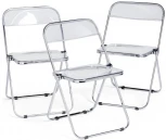 Пластиковый стул Woodville Fold складной clear 15377
