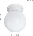 Потолочный светильник Eglo Durelo 94973