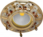 Встраиваемый точечный светильник Chianti FD1006ROPCL Fede (220V)