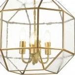 Подвесная люстра Favourite Quadratum 1948-4P (220V, на цепи, подсвечник, свеча)