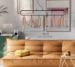 Подвесной светильник Vele Luce Brio VL5794P06