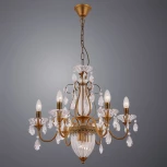 Подвесная люстра Arte Lamp Schelenberg A4410LM-6-2SR