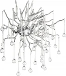 Настенный светильник Loft It Drops 10376W (220V, подвески, выключатель)