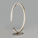 Интерьерная настольная лампа Eurosvet Gap 80414/1 сатин-никель