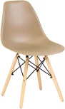 Стул обеденный DSW (ножки светлый бук, цвет бежевый (GR-03))