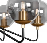 Подвесная люстра Freya Moricio FR5140PL-06GB (220V, на тросе, шарики)