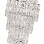 Подвесная люстра каскадная Arti Lampadari Valencia E 1.10.50.501 N (220V, хрусталь)
