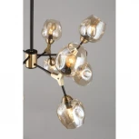 Потолочная люстра на штанге Omnilux 934 OML-93407-12 (220V, шарики)