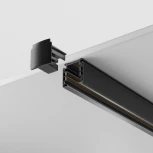 Шинопровод 1м Trinity накладной/подвесной черный (трехфазный) Maytoni Technical TRX005-311B (220V)