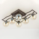 Потолочная люстра на штанге Citilux Бриз CL106265 (220V, шарики)