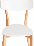 Стул Claire (комплект) Tetchair (МДФ/Белый,Натуральное дерево) арт.21281