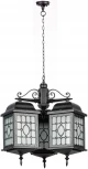Уличный светильник подвесной Oasis Light LONDON L 64870L/3 cover Bl (220V, на цепи, фонарь, IP44)