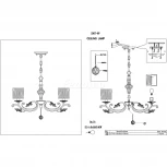 Подвесная люстра Favourite Seraphima 2307-6P