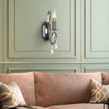 Бра Arti Lampadari Romano E 2.1.1.601 NB (220V, подвески, подсвечник, свеча)