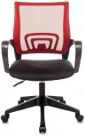 Кресло офисное TopChairs ST-Basic сетка/ткань красный УТ000035166