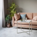 Стол журнальный Стефан лайт стоун/титан от фабрики Mebelik