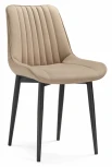 Стул Notta на металлокаркасе Седа К бежевый / черный 502094