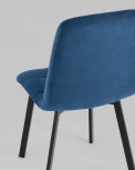 Стул Stool Group Oliver Square велюр синий УТ000034878