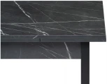Стол Woodville Форли 90(150)х67 файерстоун / черный матовый 550564