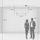 Подвесной светильник De City Мадлен 424016801 (LED, 220V, на проводе)