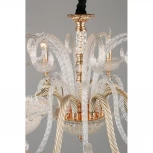 Подвесная люстра Omnilux 883 OML-88303-08 (220V, на цепи, свеча)