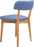 Стул R-Home Франк Блю-Лазур/Натур. Бук