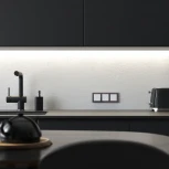 Выключатель одноклавишный (белый акрил) Werkel W1110041 (a063996)