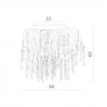 Потолочная люстра Divinare Salice 3150/02 PL-6