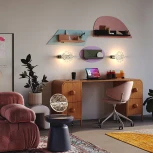 Настольная лампа Maytoni Mangata MOD387TL-L8CH3K (LED, 220V, выключатель, круглые)