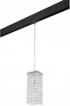 Трековый светильник однофазный 220V Lightstar Cristallo PRO795424 (хрусталь)