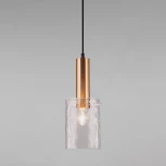 Подвесной светильник Eurosvet Asti 50177/1 черный/бронза