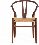 Стул WISHBONE (mod.CB2212) дерево вяз, 57*50.5*79.5, Темный Орех (№5) Tetchair 12826