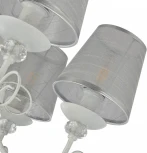 Подвесная люстра Arte Milano AM347620 347620/6 WT+SL (220V, подвески, на цепи)