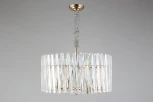 Подвесная люстра Aployt Verene APL.808.13.08 (220V, хрусталь, на цепи, свеча, круглые)