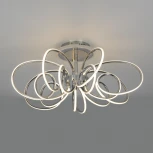 Потолочная люстра RGB на штанге Citilux Salma Smart CL224A171 (LED, 220V, голосовое управление, пульт управления, управление смартфоном, умный дом - Алиса, Маруся, Экосистема Сбер)